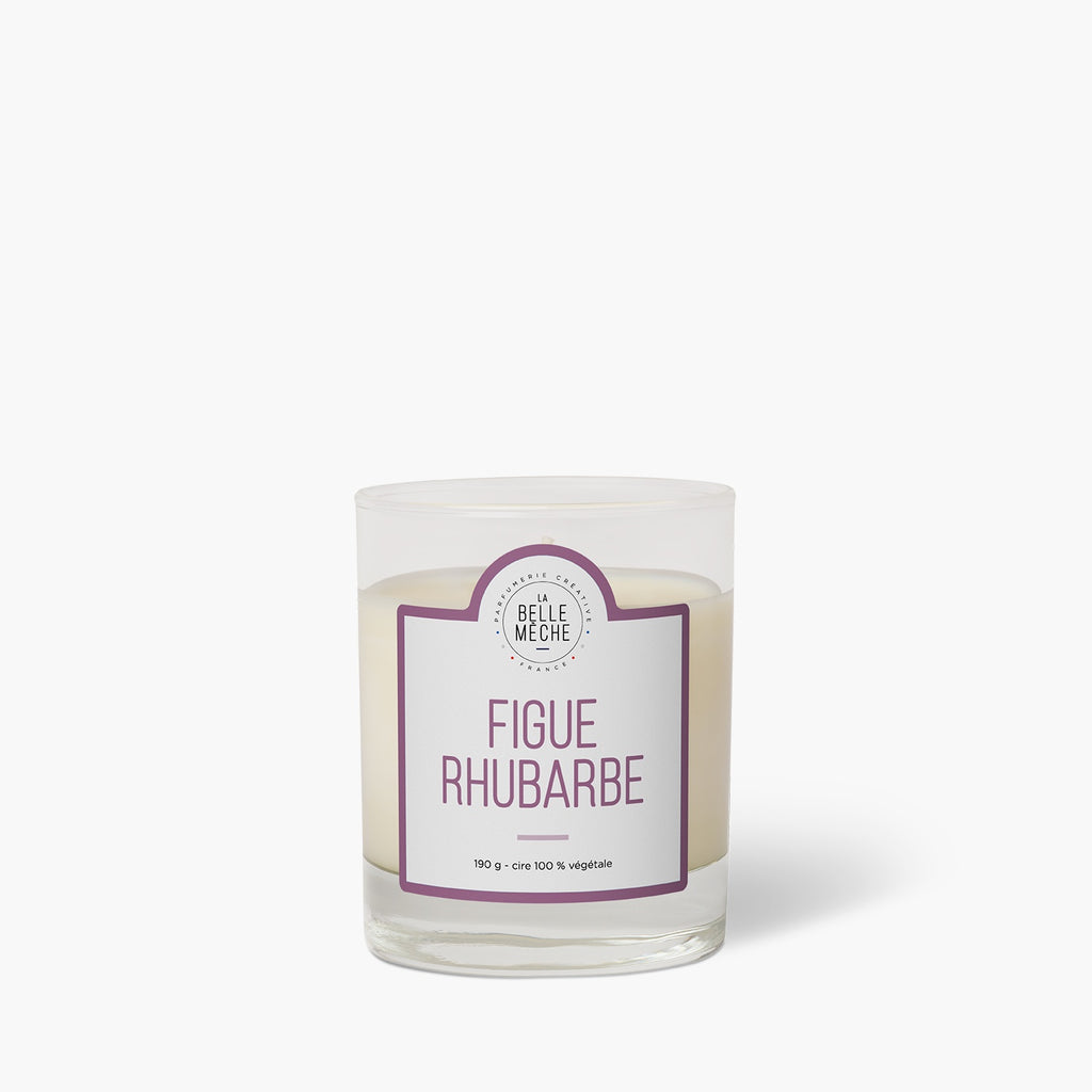 Fig Rhubarb Scented Candle
