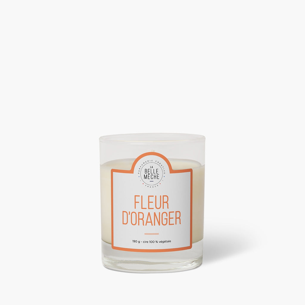 Orange Blossom Scented Candle
