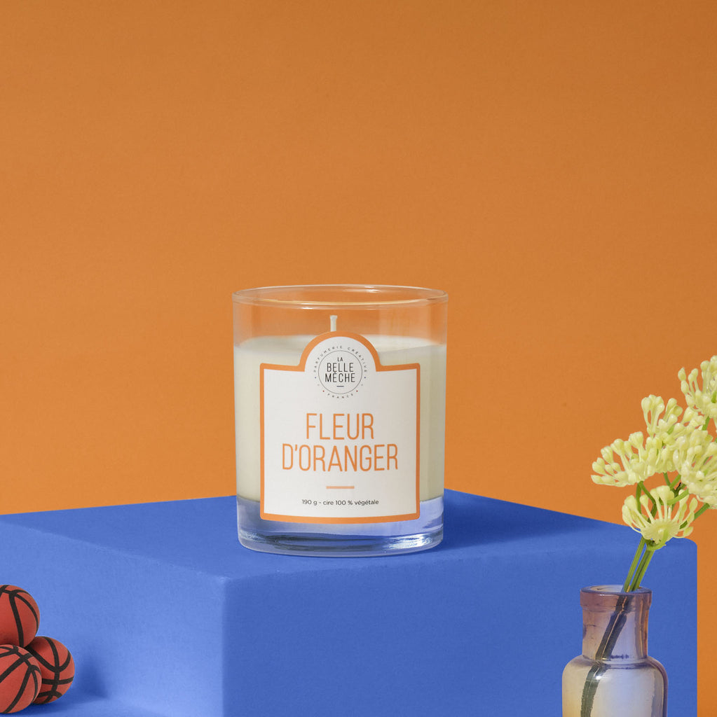 La Belle Mèche Orange Blossom Scented Candle