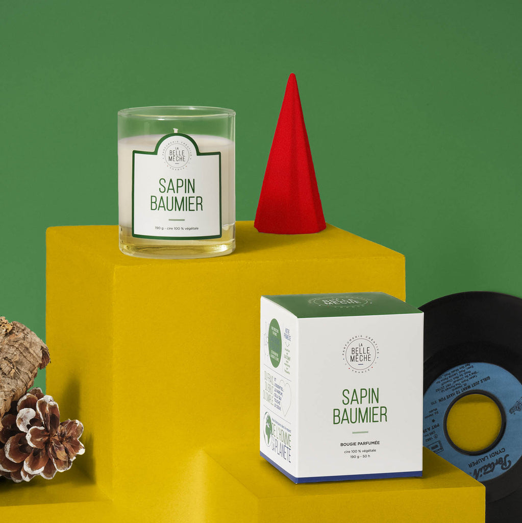 La Belle Mèche Sapin Baumier natural scented candle