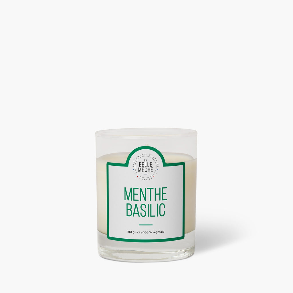 Basil Mint Scented Candle