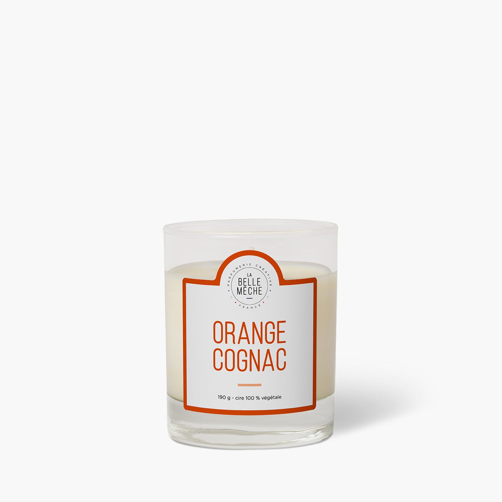 Scented candle Orange Cognac