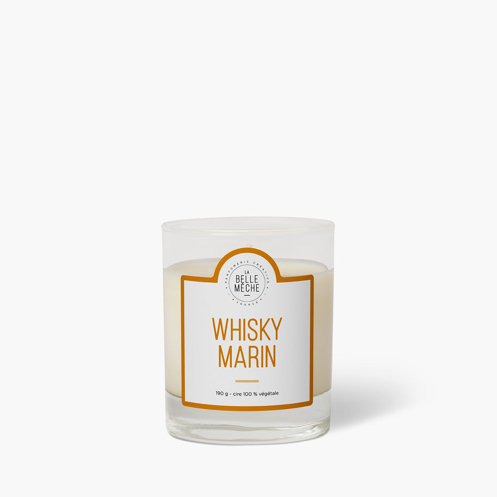 Scented candle Whisky Marin