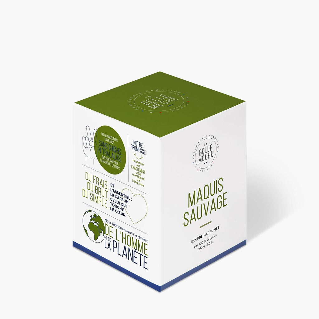 Maquis Wild Scrubland Vegetable Wax Candle
