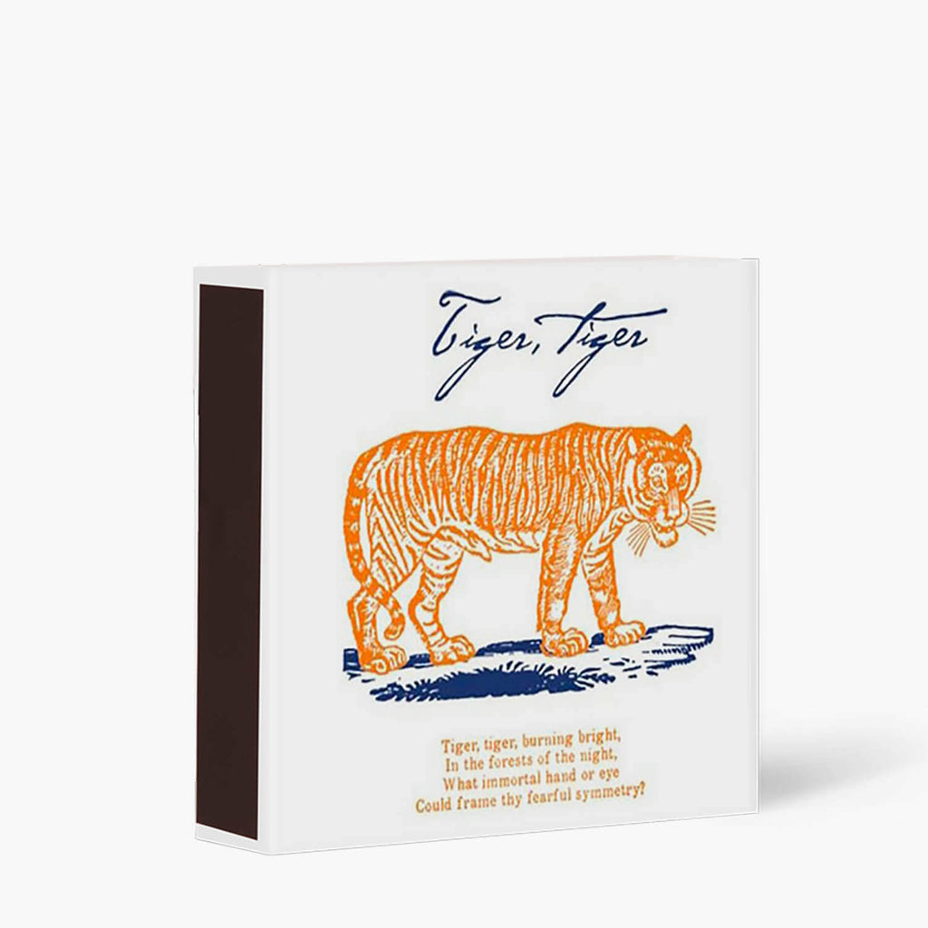 Design matchbox Tiger