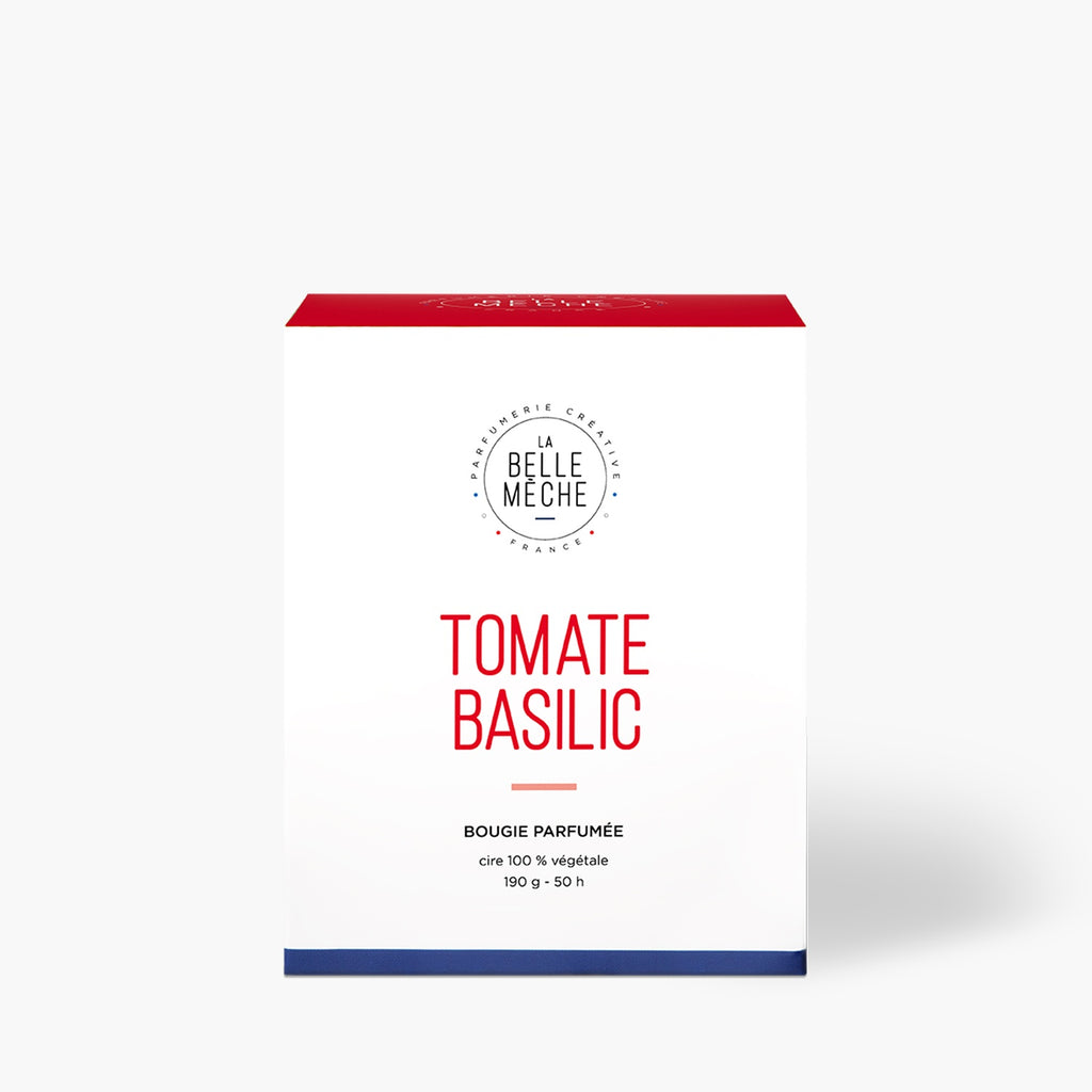 Tomato Basil natural scented candle
